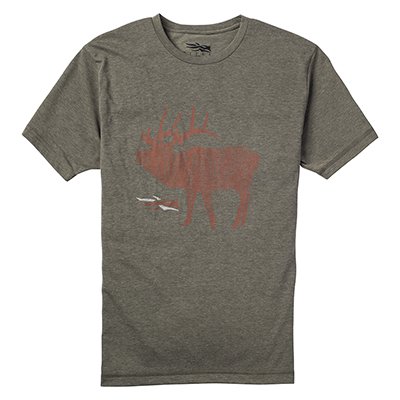 Sitka ELK Sketch Tee SS Pyrite Small|20039-PY-S