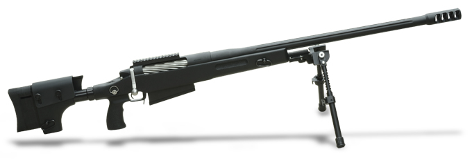 McMillan RH Tac 50-A1-R2 BMG 29" fluted barrel Black and one mag