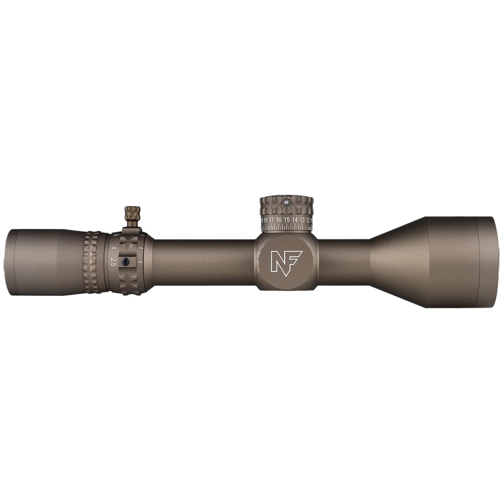 Nightforce NX8 2.5-20x50 F2 .250 MOA MOAR-CF2 Dark Earth Riflescope C686