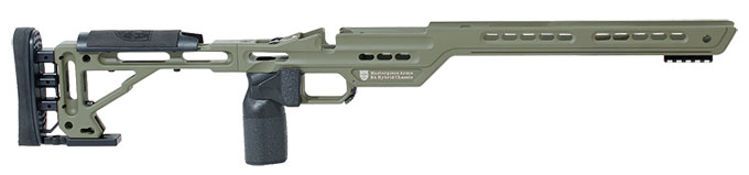 Masterpiece Arms BA Hybrid Chassis Rem700 SA RH Sniper Green