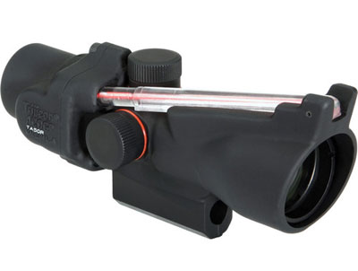 Trijicon TA50R-2 ACOG 3x24 Dual Illum Red Triangle - Trijicon ACOG