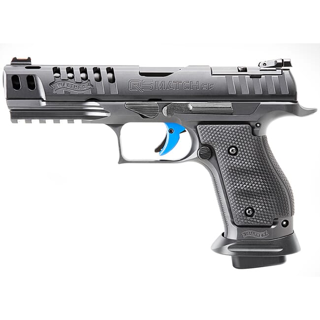 Walther Arms PPQ M2 Q5 MATCH SF PRO 9mm 17 round Steel Frame Pistol w/ 3 mags 2830418