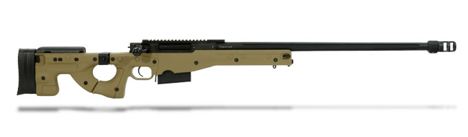 Accuracy International AW .300 Win, Fluted, Std Brake,Pic Rail, Folder, Dark Earth