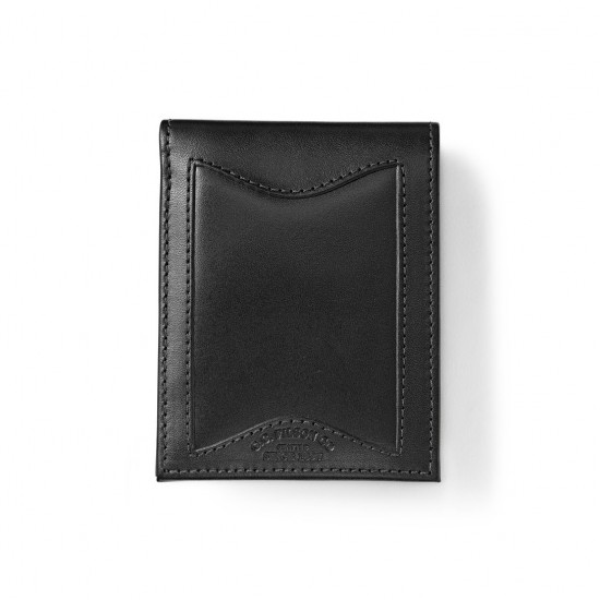 Filson Black Leather Outfitter Wallet 65200
