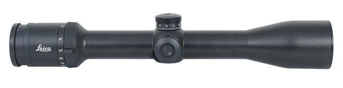 Leica ER 2.5-10x42 Plex Rifle Scope with Target Turrets 50030, light ringe marks, UA1105 50030