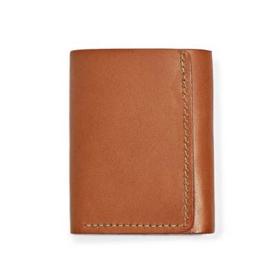 Filson Tri-Fold Wallet TanLeather FCO-007980 FIL-70400-TanLeather-