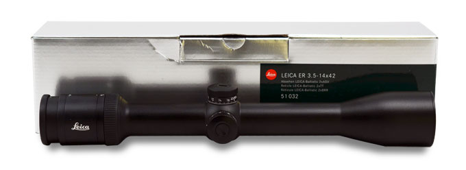 Leica ER 3.5-14x42 Ballistic 2xTT Reticle -UA404