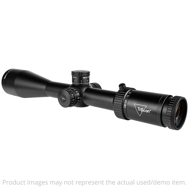 Trijicon Tenmile HX 3-18x50 SFP w/ MRAD Center Dot (Red/Green Illumination), 30mm Tube, Satin Black Riflescope 3000009 Damaged Packaging DP0007