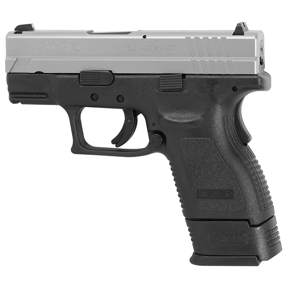Springfield Armory XD .40 S&W Sub-Compact 3" Stainless, 9-Rd (w/ 2 Mags) XD9822