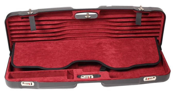 Negrini Sporting 33.7" Case Black/Bordeaux 1622LR-TS/5227