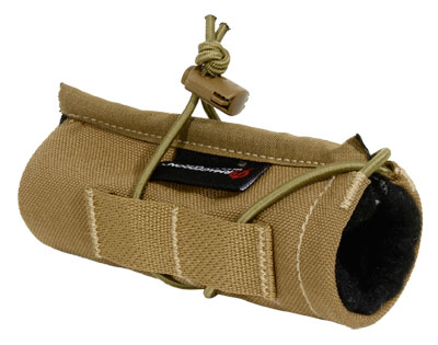 Armageddon Coyote Brown Suppressor Cover for TBAC 30PSS 1.5"x5" AG0212