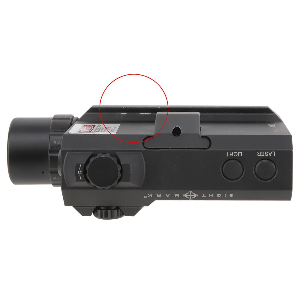 Sightmark USED LoPro Combo Flashlight (Visible and IR) and Green Laser Sight SM25013 - Shows Signs of Being Mounted UA2425