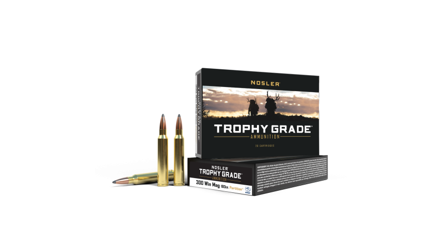Nosler Trophy Grade TGA - 300 Win Mag 180g PT SP (20ct) Ammunition 61056