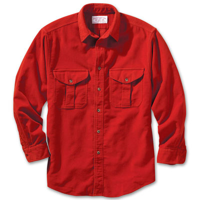Filson Moleskin Seattle Shirt Burnt Orange XL 10394