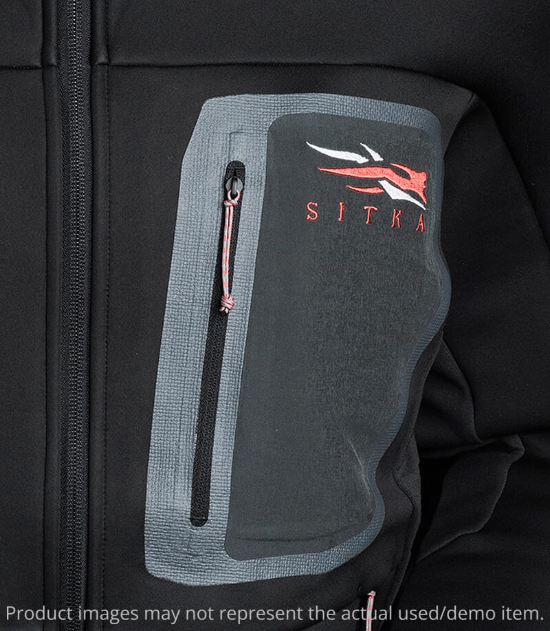 Sitka USED Traverse Cold Weather Hoody Sitka Black XX Large 70002-BK-XXL No Tags UA4856