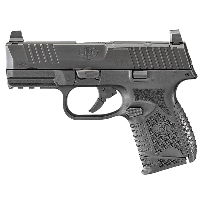 FN 509 Compact MRD 9mm NMS BLK/BLK Pistol w/ (1) 12 Rd & (1) 15 Rd Mag 66-100571