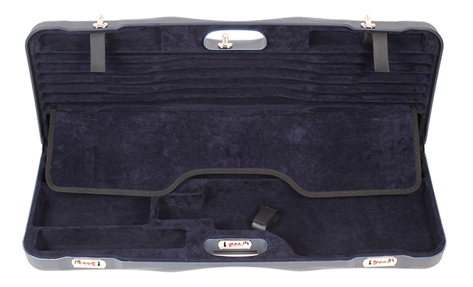 Negrini One Gun Two Barrels Med to High Rib Blue with Blue Interior 1652LR-TUBE/5128