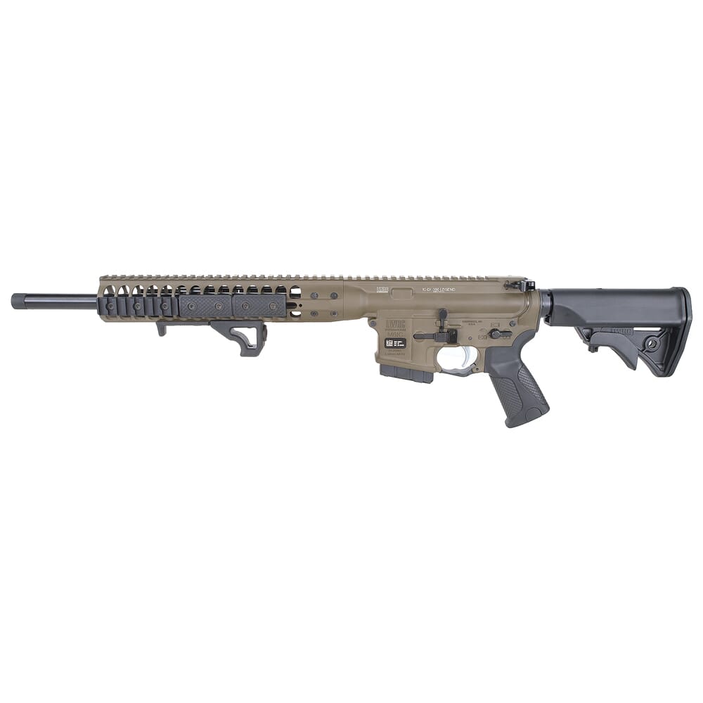 LWRC ICDI .350 Legend 16.1 Bbl Patriot Brown Rifle ICDIR35PBC16L