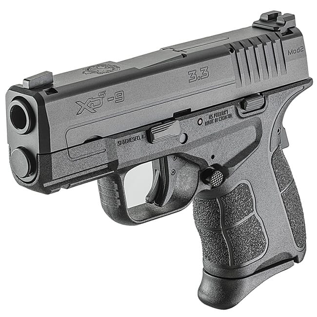 Springfield Armory XDS 9mm MOD.2 3.3" Black Tritium Night Sight Pistol (w/ 2 Magazines) XDSG9339BT