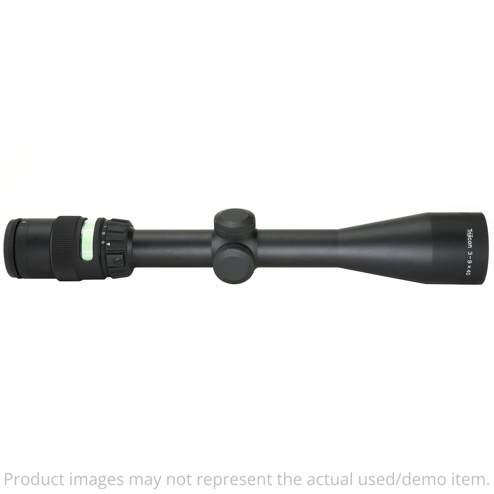 Trijicon TR20-2G AccuPoint 3-9x40 Mil-dot crosshair with Green Dot