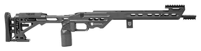 Masterpiece Arms BA Comp Chassis Rem700 SA RH Black
