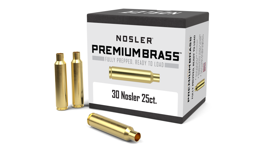 Nosler Premium Brass Box Brass - 30 Nosler (25ct) Brass 10221