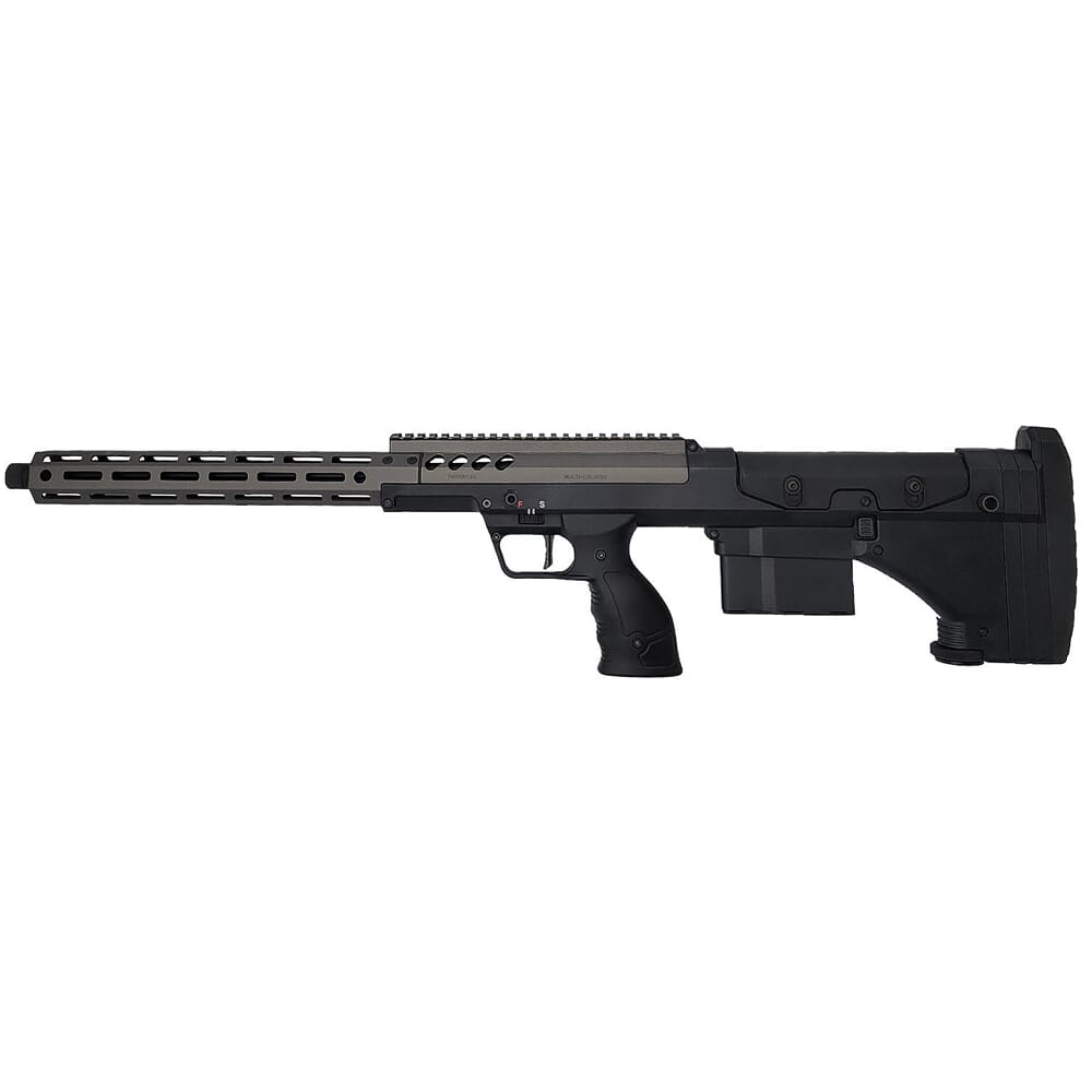 Desert Tech SRSA2 Standard .308 Win 22" 1:11" 5/8x24" Bbl 6rd Tungsten/Black Bolt-Action Rifle SRS-RF-S-C22R-TB