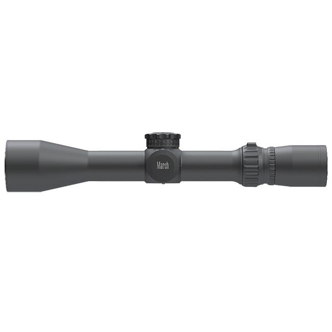 March Compact Tactical 2.5-25x42 CH Reticle 1/4MOA Riflescope D25V42T