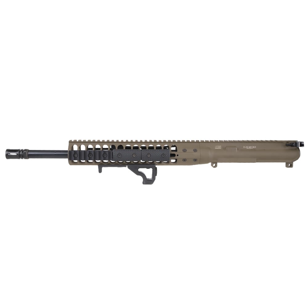LWRC ICDI Direct Impingement .300 Blackout 16.1" 1:7" 5/8x24 Bbl Patriot Brown Complete Upper Receiver ICDIU3PBC16