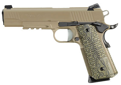 Sig Sauer 1911 45 ACP FDE Scopion Pistol 1911T-45-SCPN