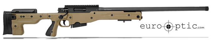 Accuracy International AT Dark Earth Rifle 6.5 Creedmoor Fixed 24" Threaded 5/8"-24