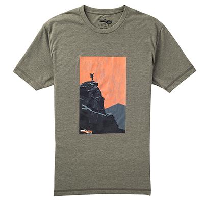Sitka Element Tee Big Game SS Pyrite Small 20060-PY-S