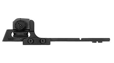 Rise with fixed A2 rear sight for flat top ARs 1/4" rise 9-RRA-DOM