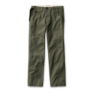 Filson Mens 28X34 Otter Green Scout Pants FIL-10436-OT