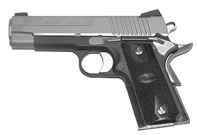 C3, Alloy Frame, Two-Tone Finish, Low Profile Contrast Sights, Magwell, Black CTC Laser Grips 1911CO-45-TSS-C3P-CT