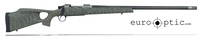 Christensen Arms Summit Ti-TH .338 Lapua Mag 27" Thumbhole Green W/Black And Tan Webbing Rifle CA10269-717423
