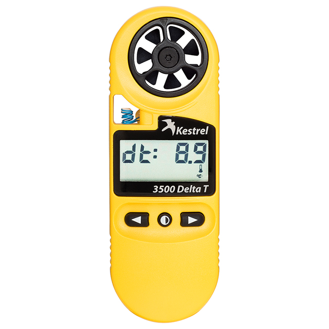 Kestrel 3500DT Weather Meter Digital Psychrometer 0835DT