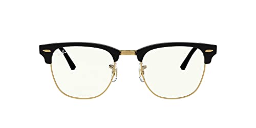 Ray-Ban Clubmaster Black Clear Blue 0RB3016-901BF51