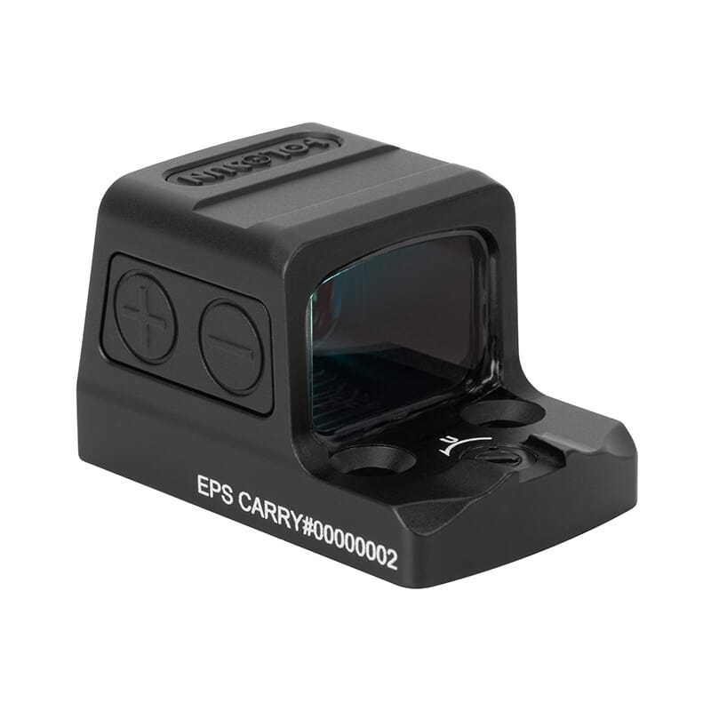 Holosun EPS 2MOA Red Dot Enclosed Slim-Line Pistol Reflex Sight w/Solar Failsafe & Shake Awake EPS-CARRY-RD-2