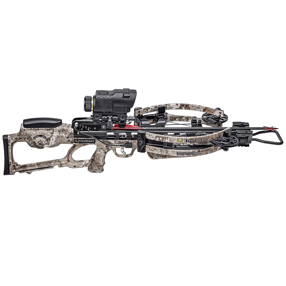 TenPoint Vapor RS470 XERO REFURBISHED Veil Alpine Crossbow w/ACUslide, Garmin Xero X1i Scope, & Soft Case Elite Package RF-CB20004-6379