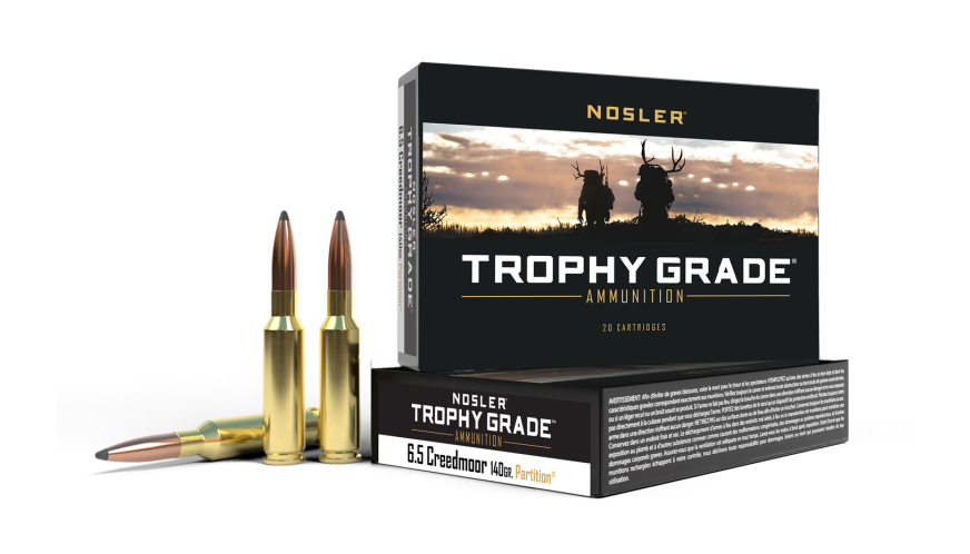 Nosler Trophy Grade TGA - 6.5mm Creedmoor 140g PT SP (20ct) Ammunition 61016