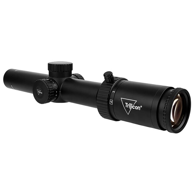 Trijicon Credo HX 1-4x24 SFP w/ Red MOA Precision Hunter, 30mm, Satin Black Riflescope 2900007
