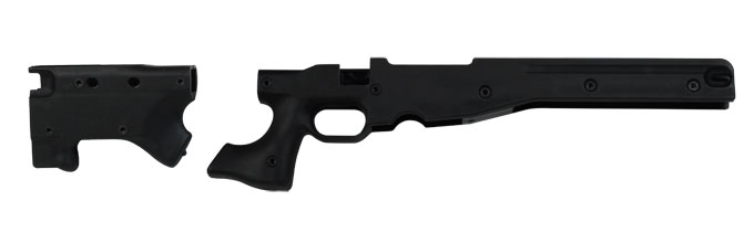 Accuracy International AICS SA 2.0 Black Stock Sides