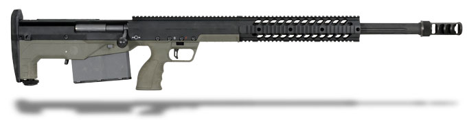 Desert Tech HTI Rifle 50 BMG Black Receiver Green Stock