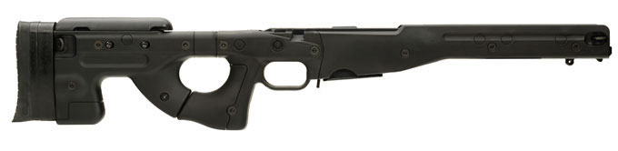 AICS Stock 1.5 Black Fixed Stock - Short Action