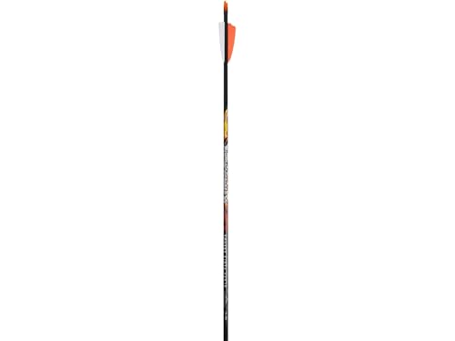 Black Eagle 15/64&quot; Factory Fletched Arrow X Impact 2.5&quot; Shield Cut 6 Pk .001&quot;-300 33888