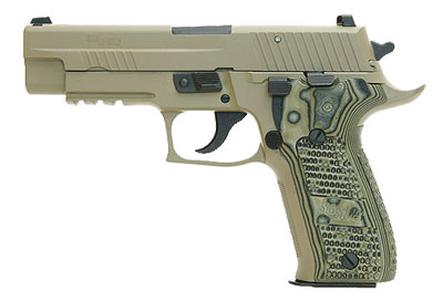 SCORPION, Elite, Flat Dark Earth Finish, Beavertail, SRT, SLITE, Hogue Extreme G10 Grips E26R-9-SCPN