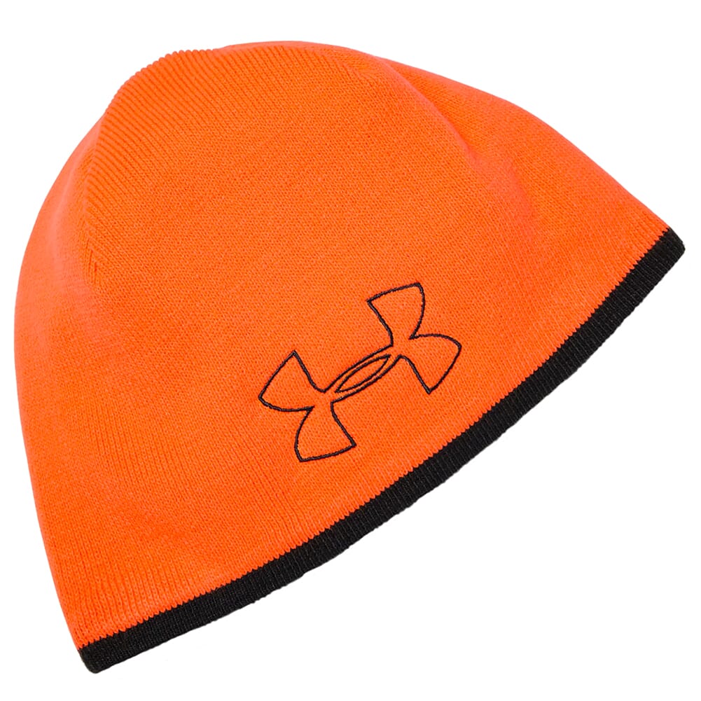 Under Armour Men's Reversible Camo Beanie RT Edge/Blz Org/Blk OSFA 1343194-991001