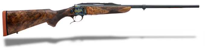 Luxus Arms Model 11 Single Shot .223 case color, cheekpiece