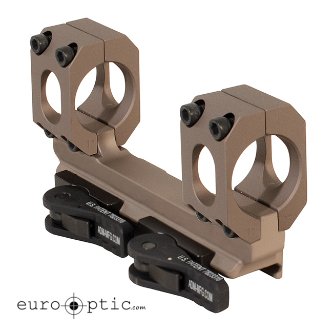 ADM AD-RECON-S 20 MOA 1" STD Lever FDE Scope Mount